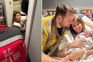 CNN Anchor Kasie Hunt Delivers Baby on Bathroom Floor With Help of Husband, Shares Pics on Instagram
