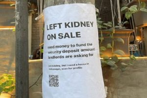 ‘Kidney on Sale’: Social Media Helps Find Man Behind Viral Poster Put On Streets of Bengaluru