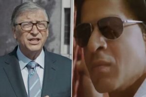 Bill Gates Uses Shah Rukh Khan's Ra One Clip to Talk About India's Part in Improving Health, Reducing Poverty and More (Watch Video)