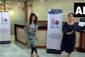Korean Embassy Officials in Delhi Groove to RRR’s ‘Naatu Naatu’ After It Wins Best Original Song Award At Oscars 2023 (Watch Video)