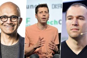 Satya Nadella Announces To Hire Sam Altman as CEO of Microsoft’s New Advanced AI Research Team With Greg Brockman As Team Member