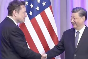 Elon Musk and Tim Cook Greet Chinese President Xi Jinping During Gala Dinner Hosted By US-China Business Council and the National Committee on US-China Relations