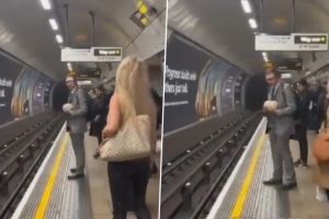 'Customer With Juicy Melons Stand Away From the Yellow Line': Announcement At London Train Platform Leaves Passengers Surprised; Video Surfaces