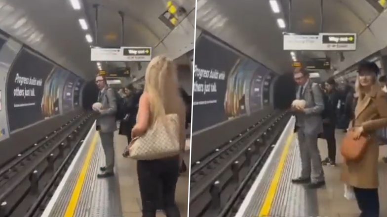 ‘Customer With Juicy Melons Stand Away From the Yellow Line’: Announcement At London Train Platform Leaves Passengers Surprised; Video Surfaces