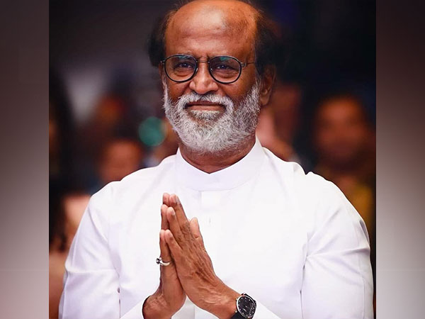 Rajinikanth greets fans outside his Chennai residence on Diwali