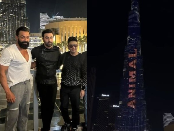 Ranbir Kapoor, Bobby Deol’s ‘Animal’ teaser lights up Dubai’s Burj Khalifa