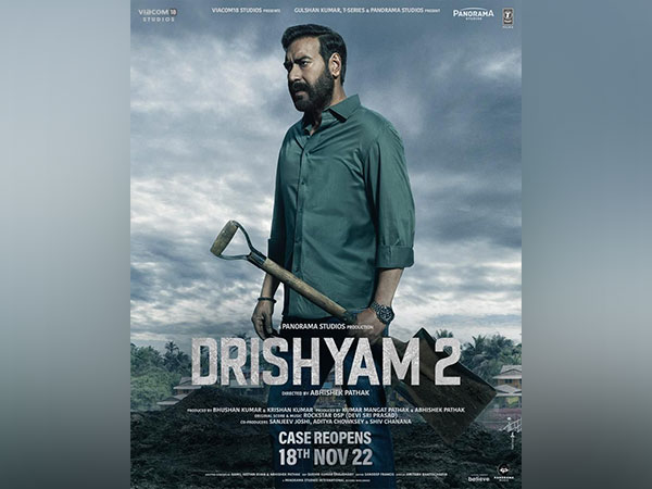 Ajay Devgn celebrates one year of ‘Drishyam 2’