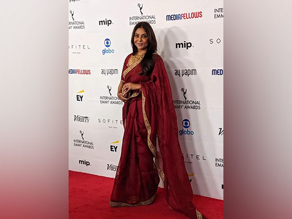 Shefali Shah shines in traditional red saree at International Emmy 2023 red carpet