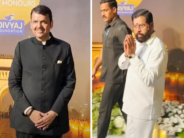 CM Shinde, Deputy CM Fadnavis, spritual guru Ravi Shankar attend ‘Global Peace Honours’