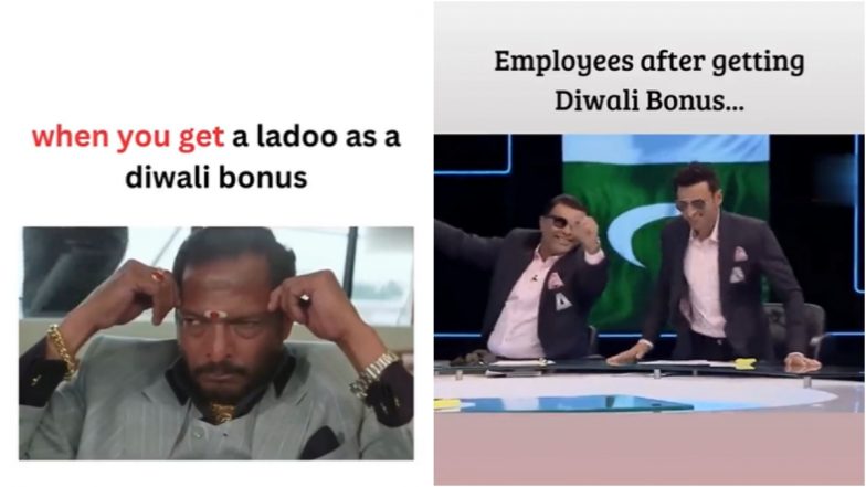 Diwali Bonus 2023 Funny Memes & Jokes: Humorous Posts To Find a Silver Lining in the Soan Papdi or Dry Fruits You Get in the Name of Bonus at Workplace